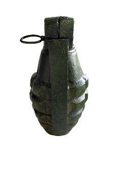 Hand Grenade Bank