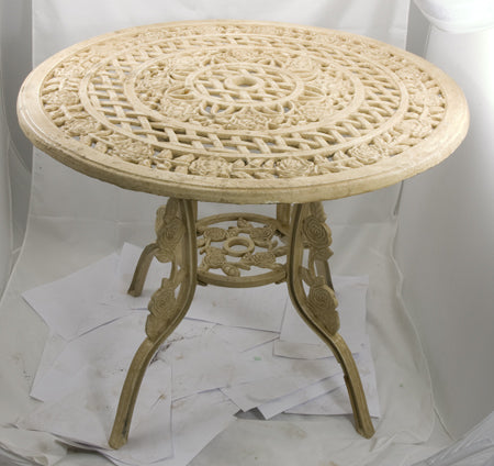 Cast Iron Rose Table